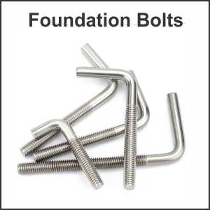 J Type Foundation Bolt